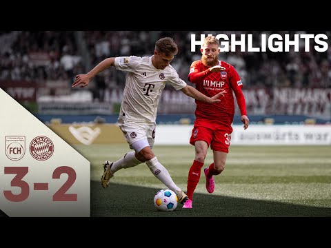 Tough defeat after halftime lead | 1. FC Heidenheim vs. FC Bayern 3-2 | Highlights