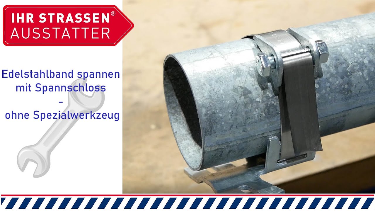 V2A Stahlband 19 X 0,7 Mm – 19 Mm Breit, 30 M Rolle, Von König Werbeanlagen