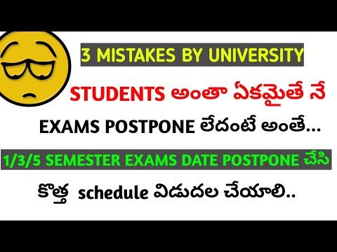 degree exam schedule for 1/3/5 semester exams latest update|ou degree 1st 3rd 5th sem time table