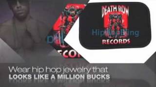 Death Row Records Logo 2Pac Hip Hop Belt Buckle