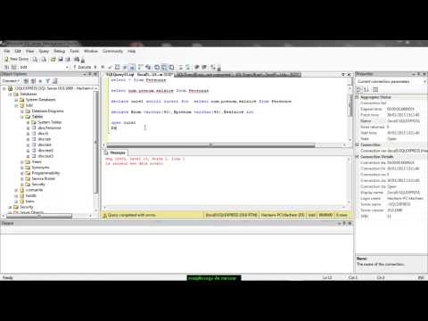 Chraiti Hachem(Formation sur le T_SQL):10 remplir un curseur