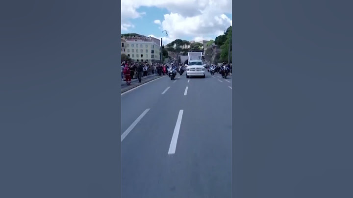 Pope Francis' final journey