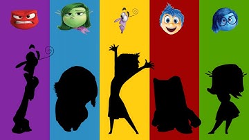 Guess The Shadow -  INSIDE OUT 2 Characters 😱😡 Movie Quiz