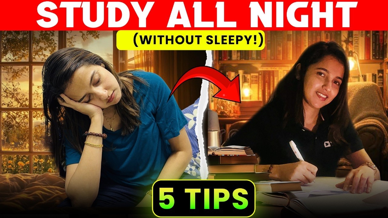 5 Night Study Tips you need to know 💯