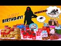 Unboxing 100special gifts  birt.ay gift unboxing mini vlog yourcreatorsstudio