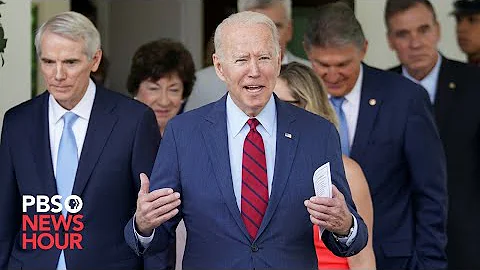 WATCH LIVE: Biden speaks on bipartisan infrastructure deal