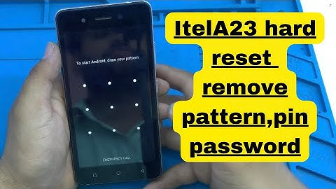 Itel A23 Hard Reset Remove Pattern,Pin,Password 🔥jaldi se sikh lo ye trick