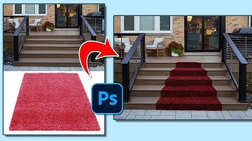 How to place carpet on stairs | Vanishing Point Tool in Photoshop | by ishfaq artist