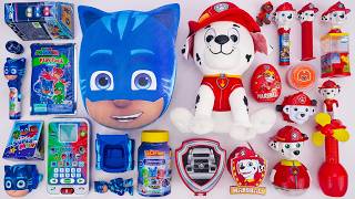 56 Minutes Satisfying with Unboxing Paw Patrol Marshall &amp; PJ Masks Candy Toys Collection 🐾💫😺