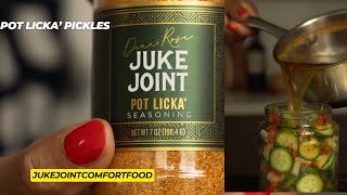 HOMEMADE POTLICKA PICKLES - FEAT: POTLICKA FLAVOR -JUKEJOINTCOMFORTFOOD.COM