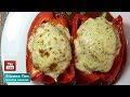 Pimientos rellenos al horno de carne y verduras  silvana tim recetas caseras