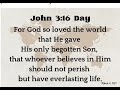 John 3:16
