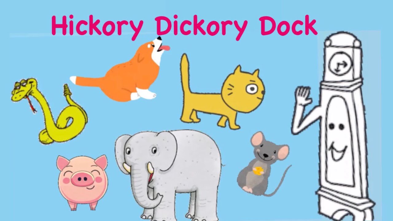 Hickory Dickory Dock | Nursery Rhymes | Baby Songs | Educational & Safe Videos for Babies