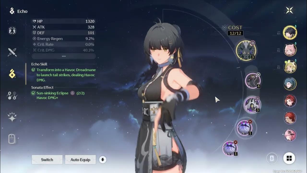 TUNE THE ECHO İN THE ECHOES İNTERFACE WUTHERİNG WAVES YouTube