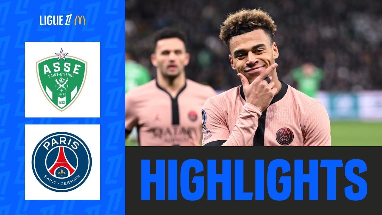 Match : Saint-Etienne/PSG (0-4), Paris s'offre un nouveau récital