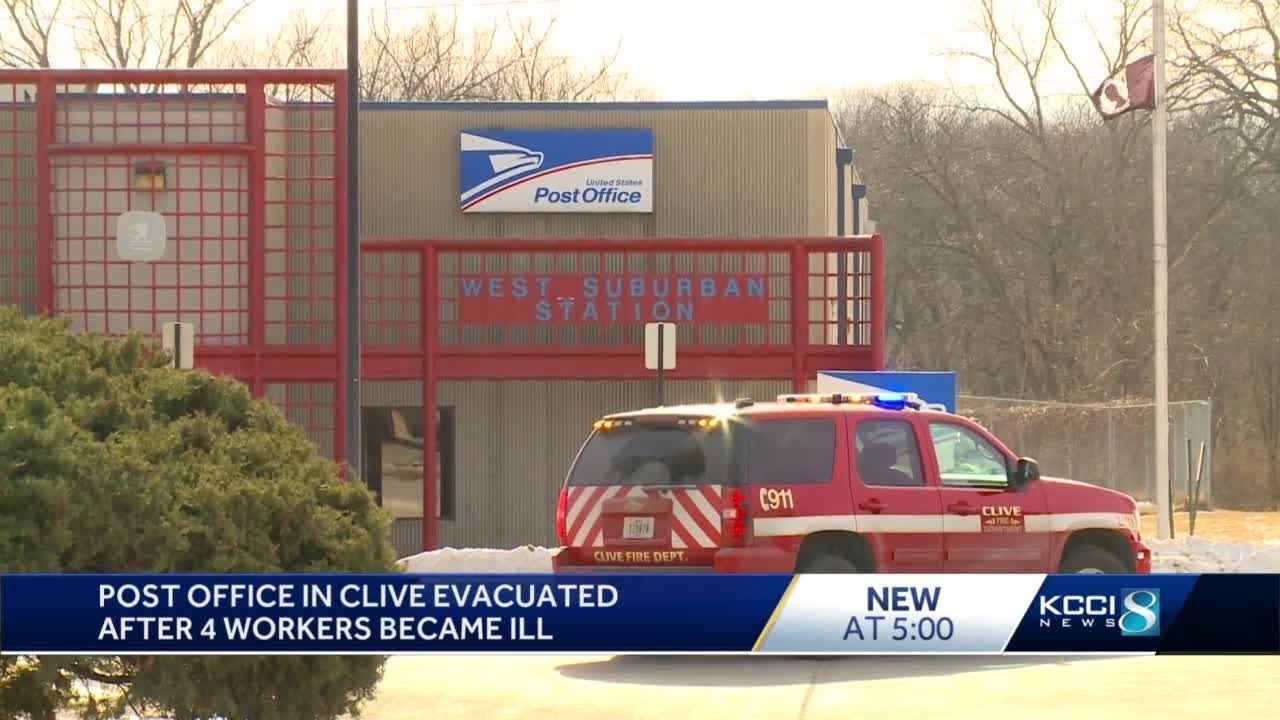 Hazmat called to Clive post office distribution center YouTube