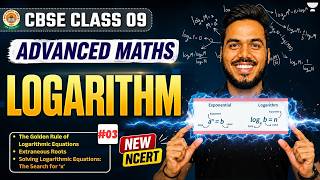 Logarithm Class 9 Advanced Maths | Chapter 1 | New NCERT 2026-27 | Abhinay Sir #advancemath