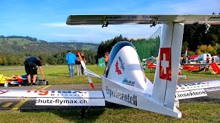 THE FIRST 100% 1:1 SCALE RC ELECTRO AIRPLANE IN THE WORLD CRICRI MC-15 EXPERIMENTELL