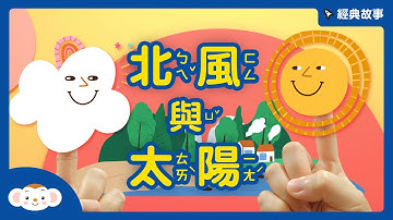 【經典故事】伊索寓言 ：北風與太陽｜小行星樂樂TV