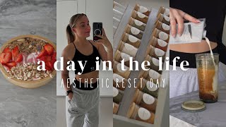 a day in the life! aesthetic reset day🤍