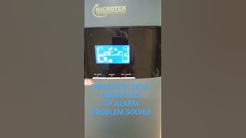 ONLINE 2KVA UPS ALARM FAILIER October 28, 2023