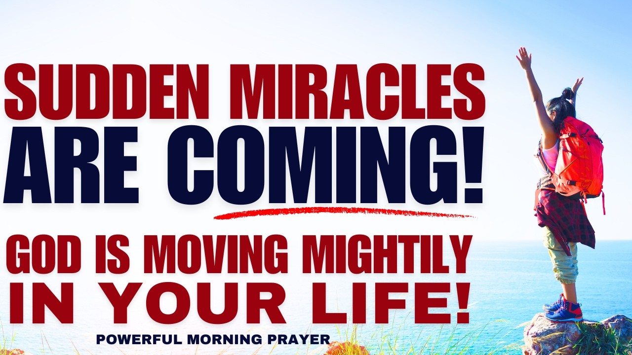 Внезапные чудеса ждут вас; благодарите Бога заранее (христианская мотивация)