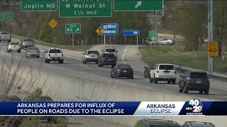 These parts of Arkansas will have the most traffic on eclipse weekend