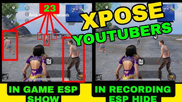 EXPOSE 😱ESP HIDE SCREEN RECORDER 😱  💯 | esp hide will recording | pubg 3.5 esp  | pubg mobile