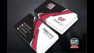 business cards design coreldraw tutorial | Professional Visiting card design CorelDraw