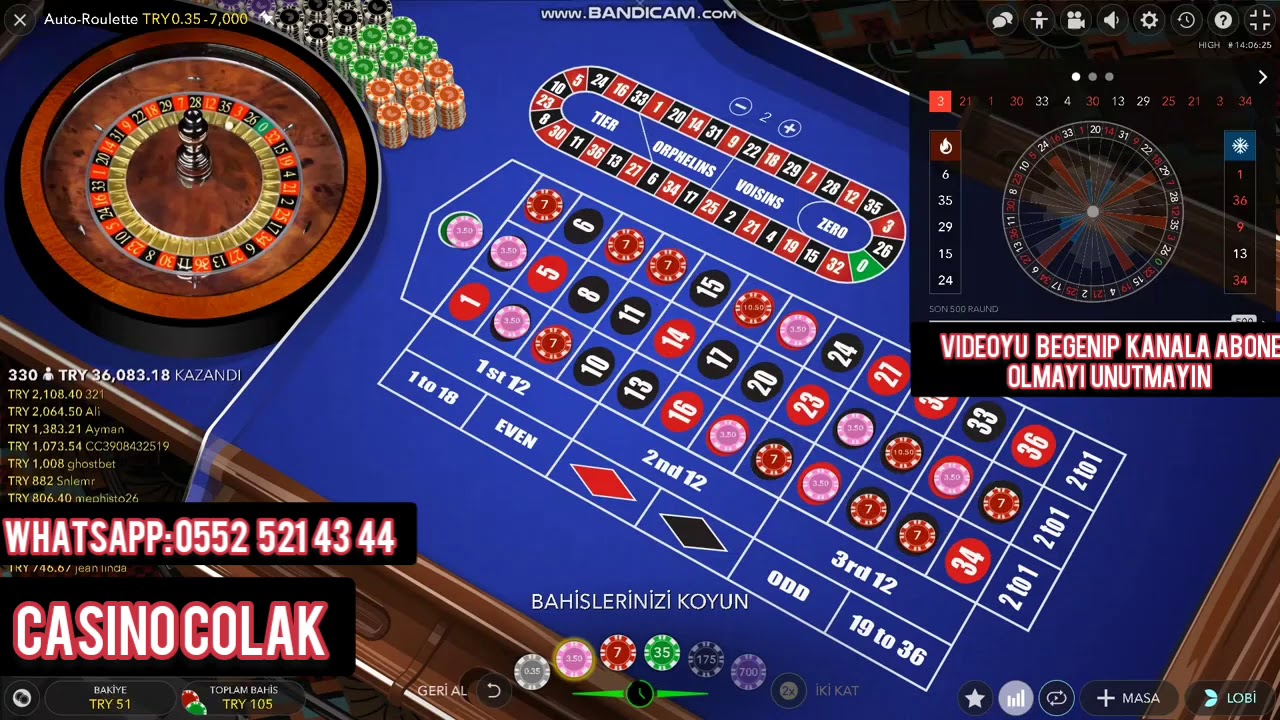 roxannecasino Canlı Casino Ruleti