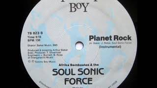 Afrika Bambaataa & The Soul Sonic Force  Planet Rock (Instrumental) (1982)