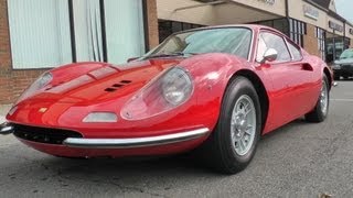 Dtrockstar1 takes a ride in dino 246 gt, the first ferrari to have
mid-engine layout. it's 2.4 liter v6 is plenty get this car moving. it
very ligh...
