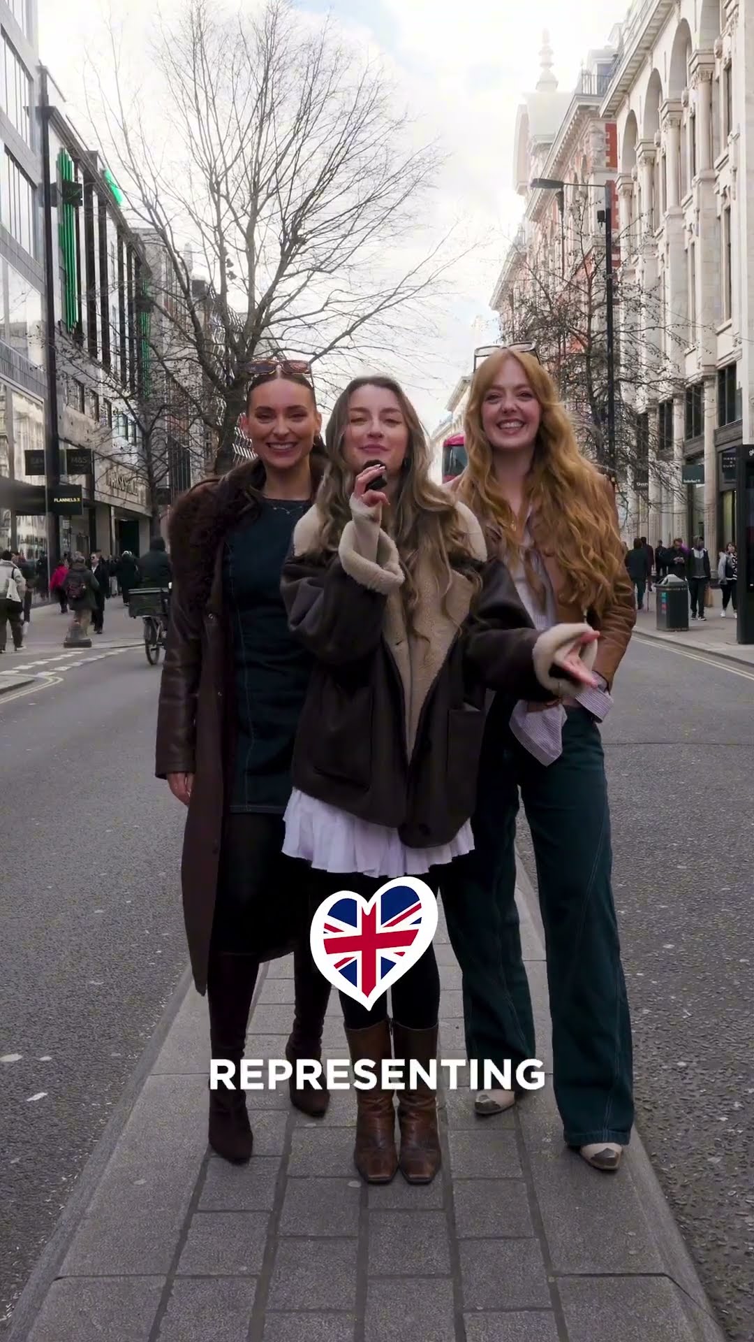 So, this just happened! Remember Monday give us the news that they'll represent the UK at Eurovision