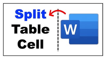 Split Cells in Word Table Easily | Word Formatting Tricks