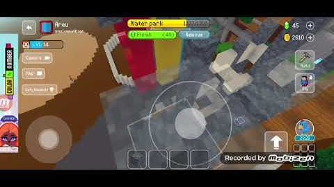 Water park build block craft 3d building game simulator