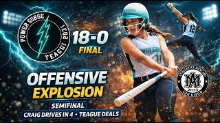 POWER SURGE 12U (TEAGUE) vs. ATHLETICS MERCADO 12U (2032) | PPSN - SPORTS NETWORK