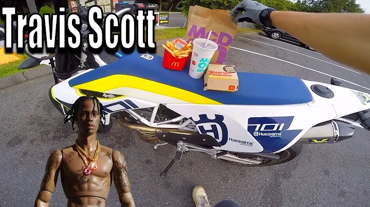 Travis Scott Burger On Free Super Moto