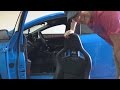 I lowered the Recaro shell seat in my Focus RS and it's transformed the car - Vlog 62