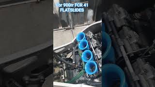 Cbr 900rr SC 28 with FCR 41 Flatslides