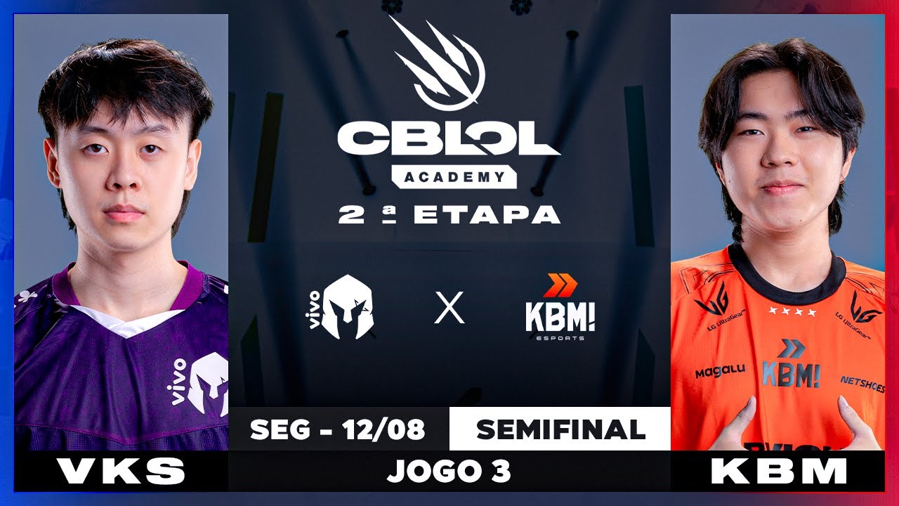 VIVO KEYD x KABUM | Jogo 3 - MD5 | Playoffs CBLOL Academy 2024