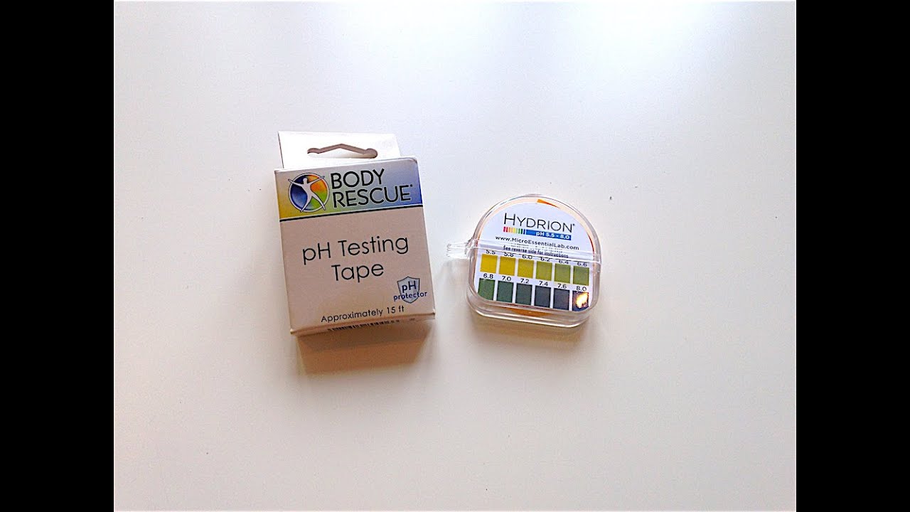 iHerb: Body Rescue ph testing tape (ph полоски) - Видео Обзор