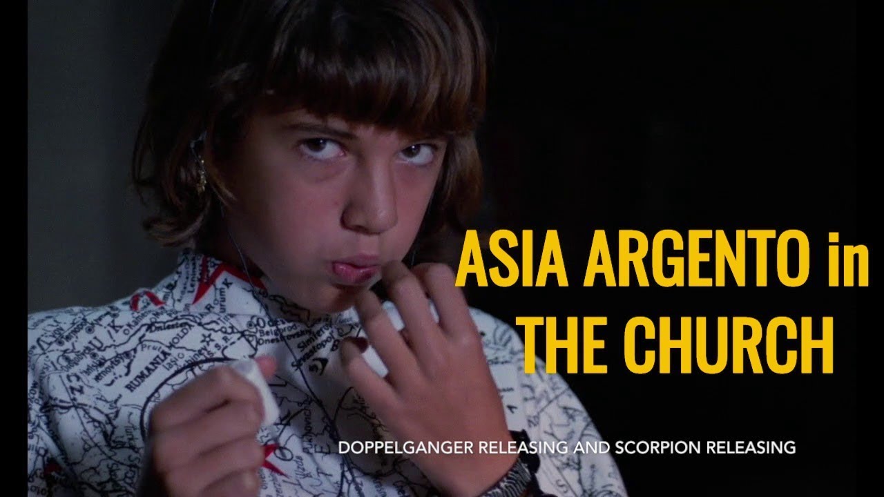 Asia Argento in The Church [horror movie] clip