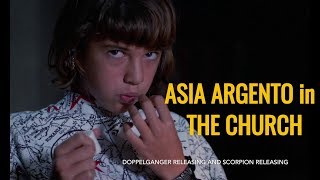 Asia Argento in The Church [horror movie] clip