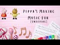 Peppa Pig Making Music Fun - Unboxing the toy