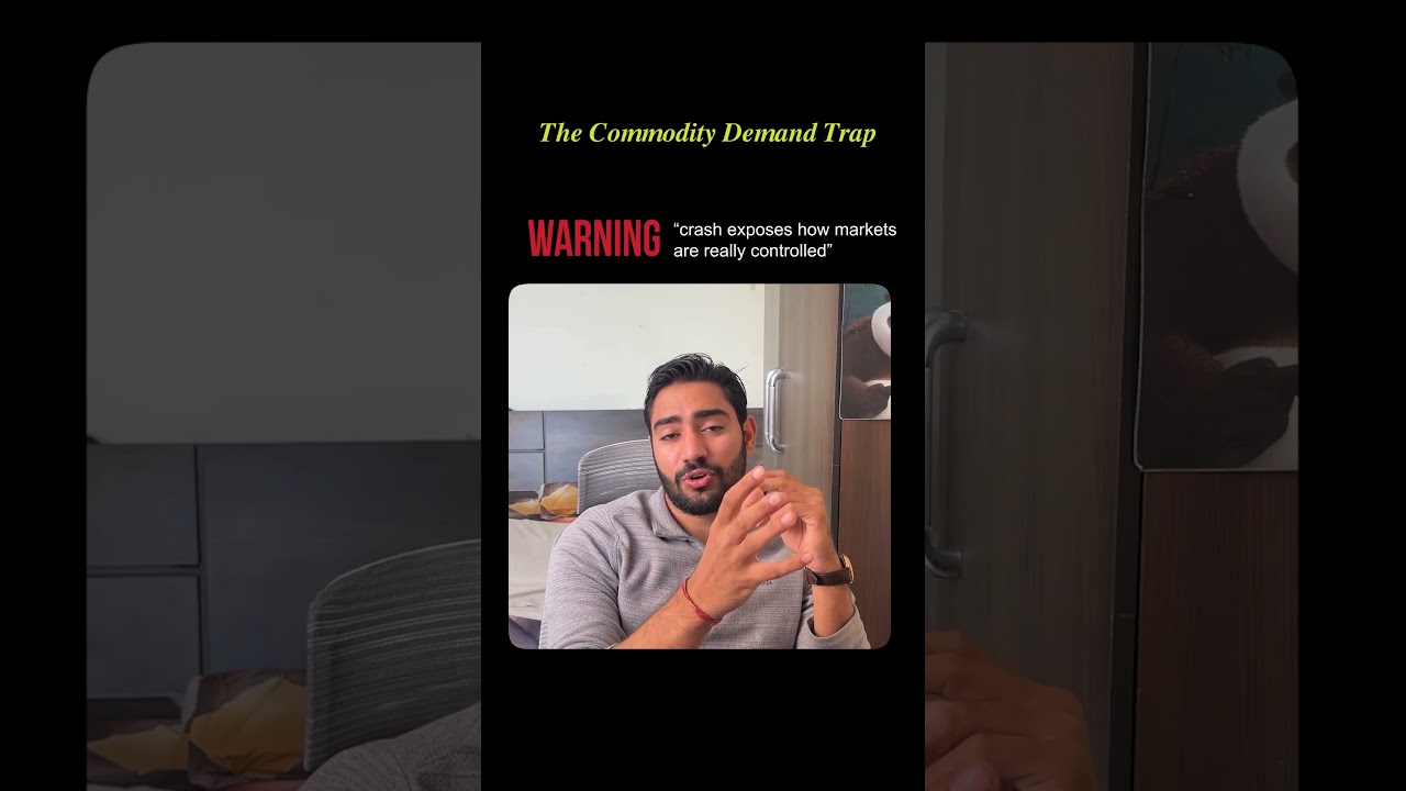 Gold & Silver Crash Explained | The Hidden Demand Game Behind Commodity Prices