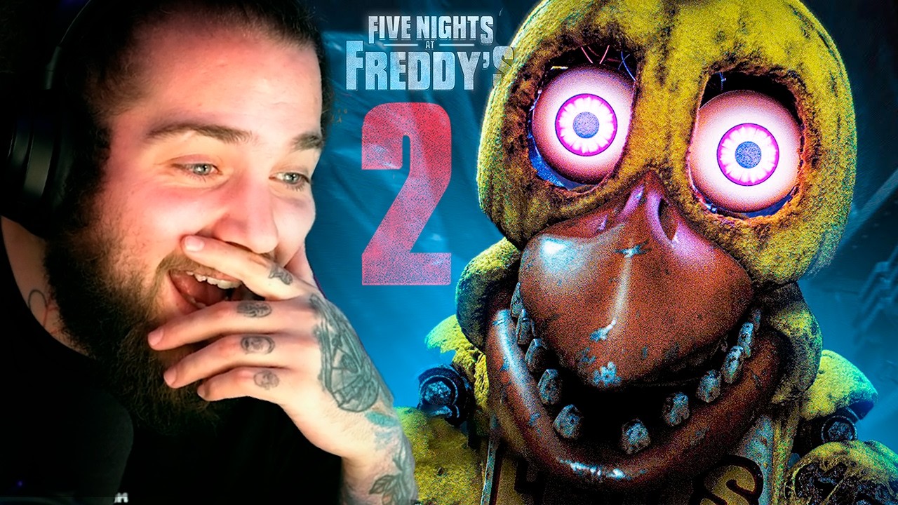 wuant reage aos trailers de Five Nights at Freddy's 2