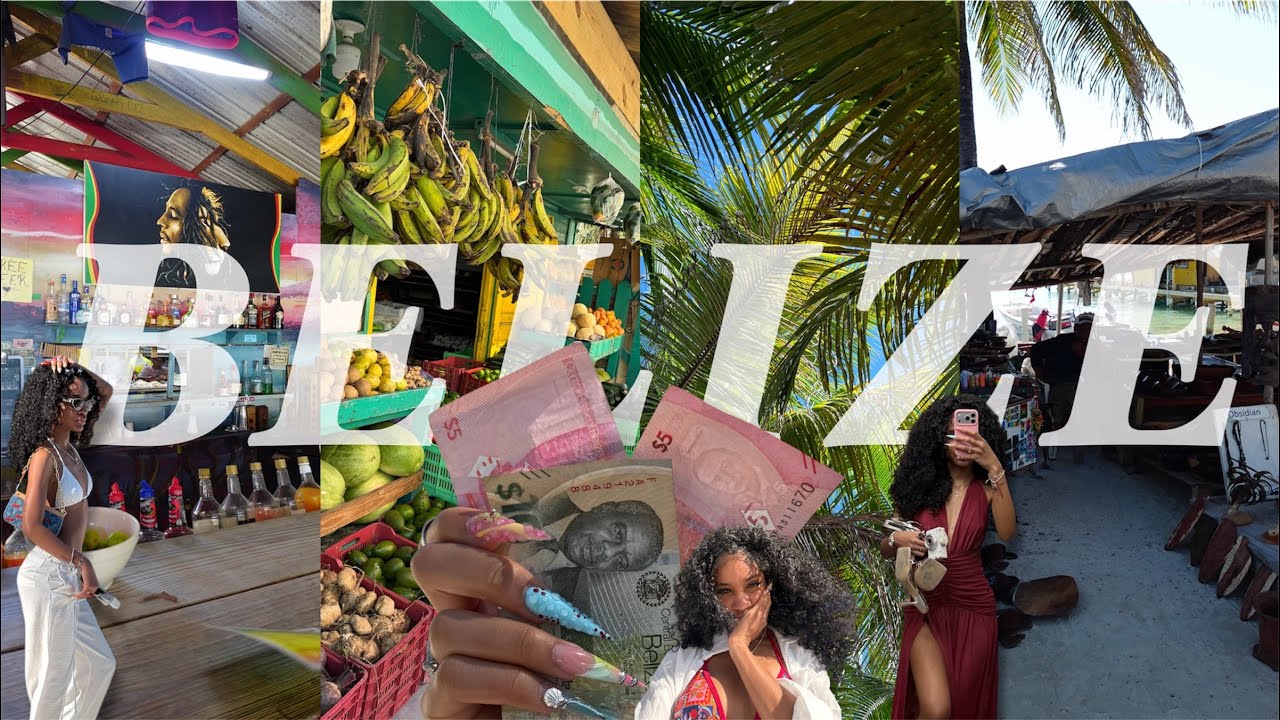 BELIZE TRAVEL VLOG: airport vlog + island hopping + best seafood &” more || Gabriel’s diary 