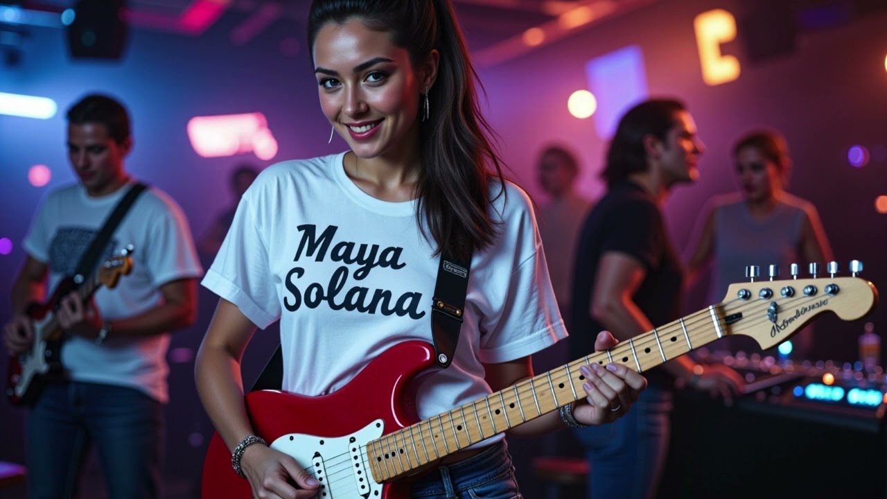 Distant Thunder - Maya Solana | Slow Blues Stratocaster