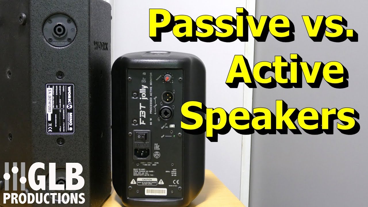 passive speakers