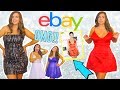 Trying on $10 Ebay Homecoming Dresses! Was it a SCAM??